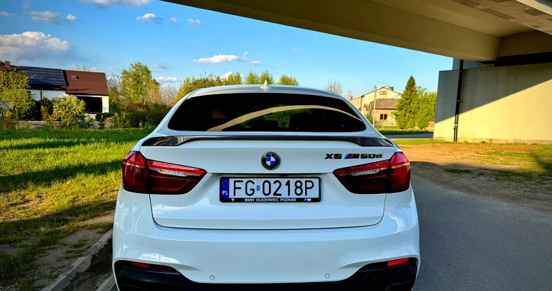 BMW X6 cena 167900 przebieg: 137000, rok produkcji 2015 z Barcin małe 781